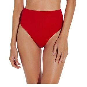 ViX Firenze Bela Hot Pants Red Size S
